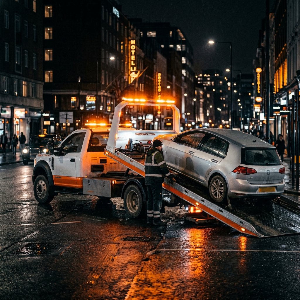 Professional Breakdown Recovery Tow Truck